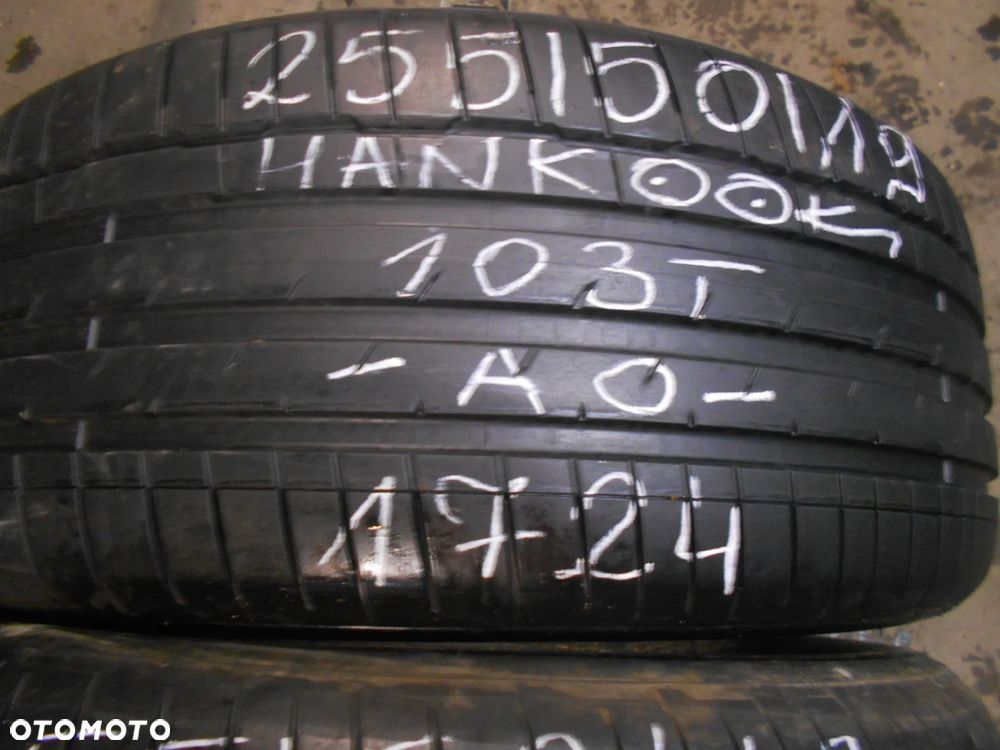 OPONY 255/50R19 HANKOOK VENTUS S1 EVO 3 EV AO DOT 1724 / 4022 7MM - 2