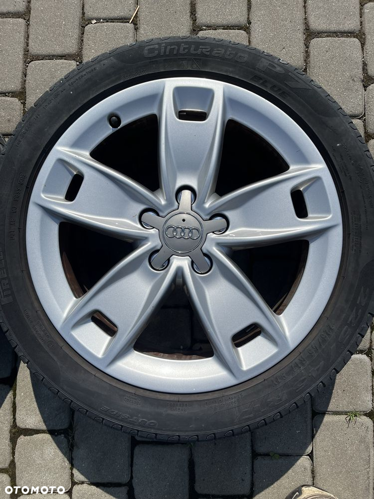Alufelgi 5x112 17 cali Audi A4 A5 A6 A7 A8 opony lato 225/45/17 - 4
