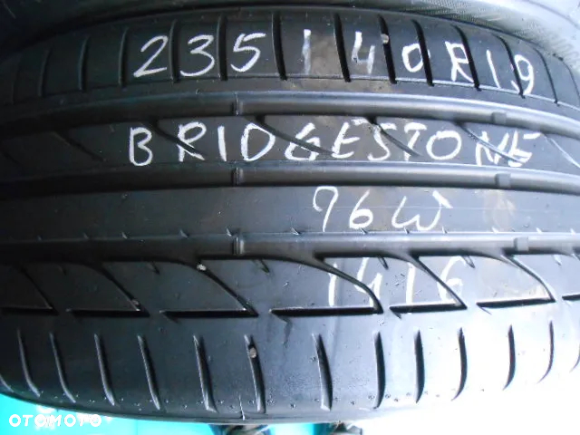 OPONY 235/40R19 BRIDGESTONE POTENZA S001 DOT 1416 7.3MM - 3