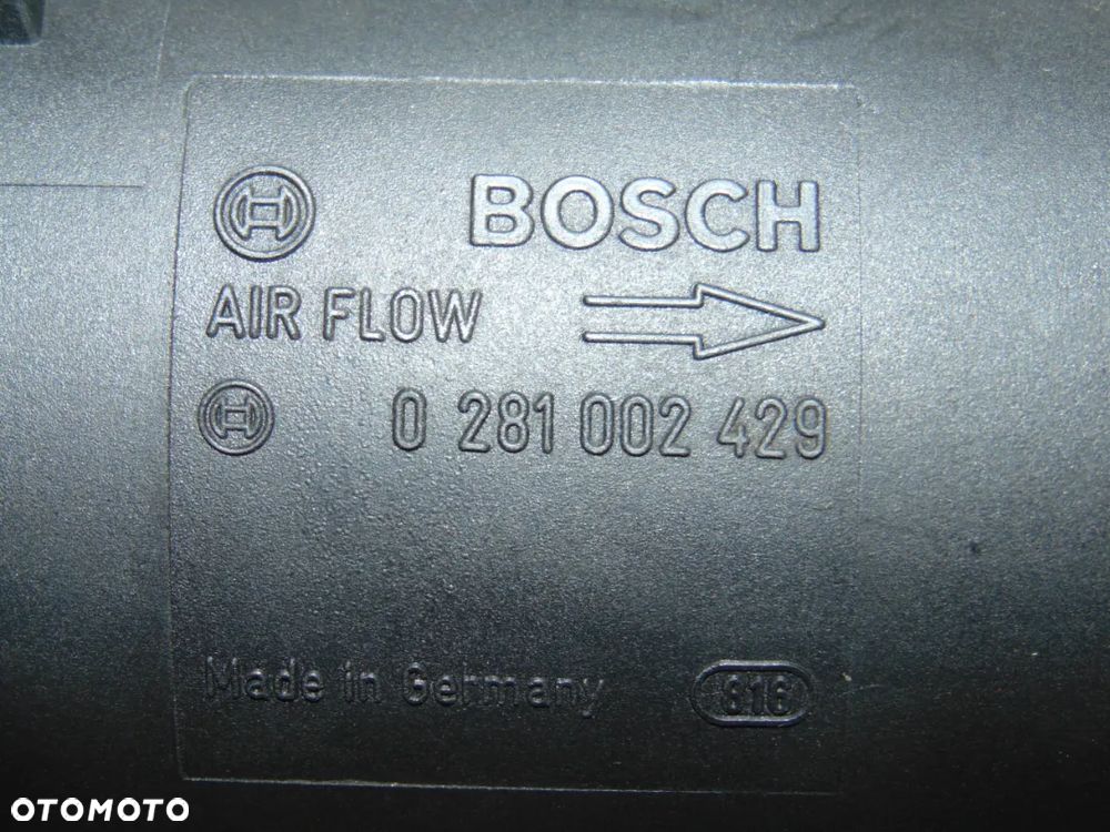 ORYGINAŁ przepływomierz 0281002429 Audi A4 B5 A6 C5 A8 D2 diesel 2.5 TDI V6 - 2