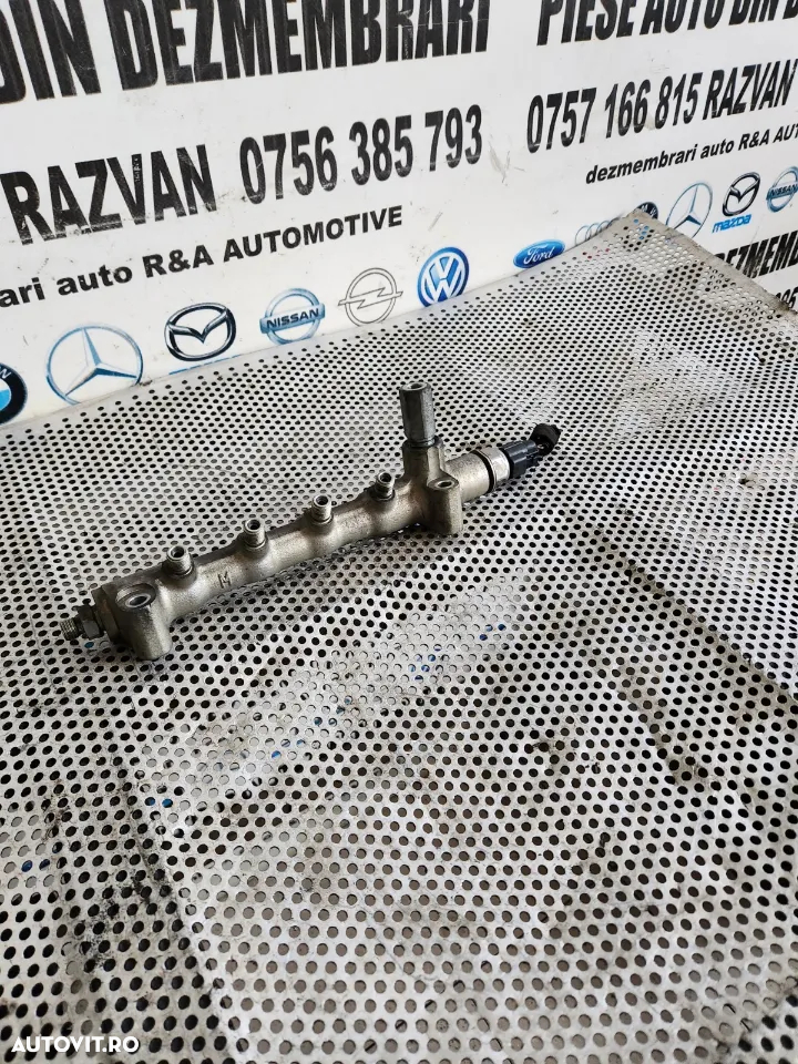 Rampa Injectie Injectoare Cu Senzor Opel Astra H Meriva Zafira B Corsa D 1.7 Cdti Euro 4 Motor Z17D - 2