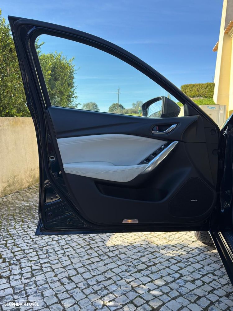 Mazda 6 M6 2.2 SKY-D Excellence AT P.Leather White+Cruise Pack+TAE+Navi - 15