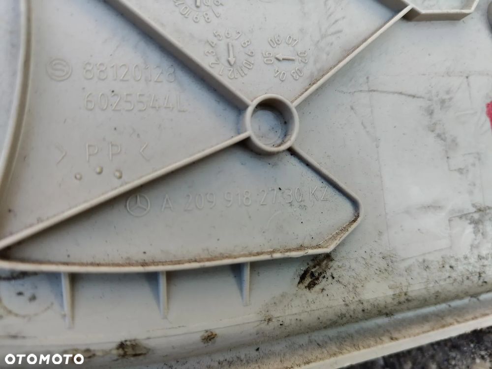MERCEDES W209 CLK OSŁONA FOTELA Lewego plastiki obudowa Banan Krem A2099182730 - 7
