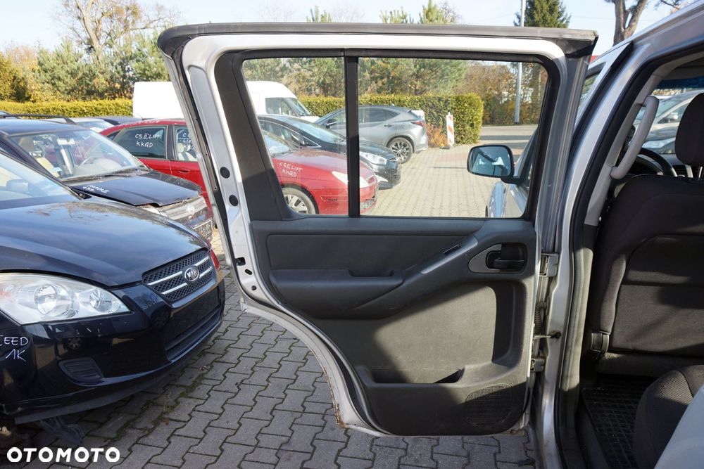 DRZWI TYLNE LEWE PATHFINDER III R51 KL0  SREBRNY NISSAN 2005-2014 - 5