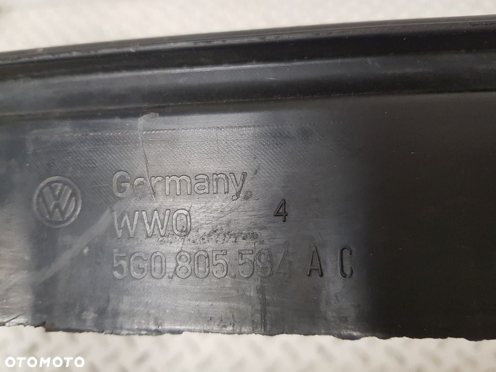 VW GOLF VII 7 PAS PRZEDNI WZMOCNIENIE CZOŁOWE 12-20 5G0805594AC 5G - 4
