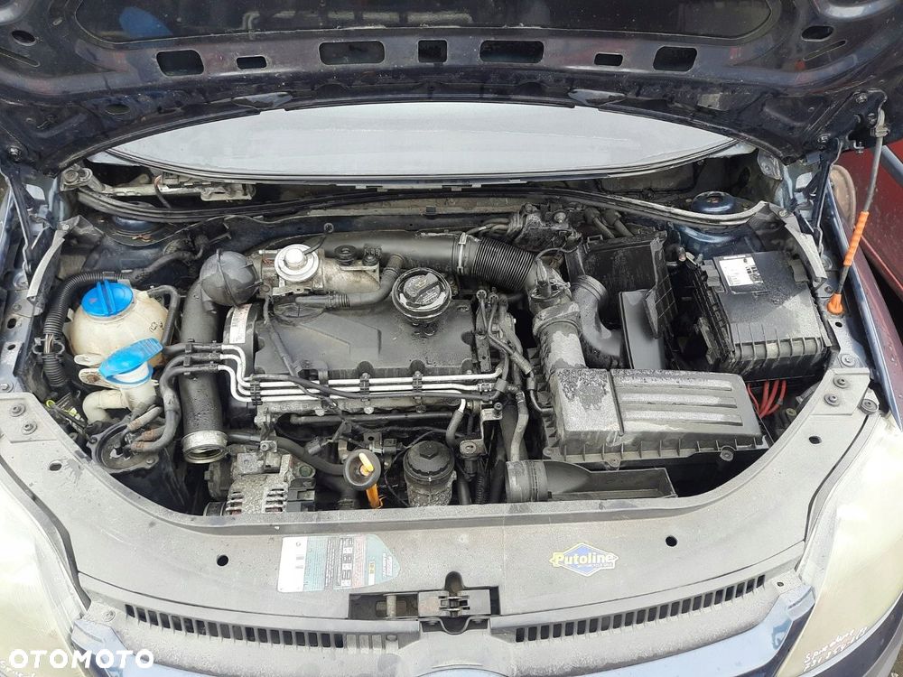 CZĘŚCI VW Golf V PLUS 1,9 TDI 105 KM SILNIK BRU MANUAL 5 DRZWI LAK LC5F - 9