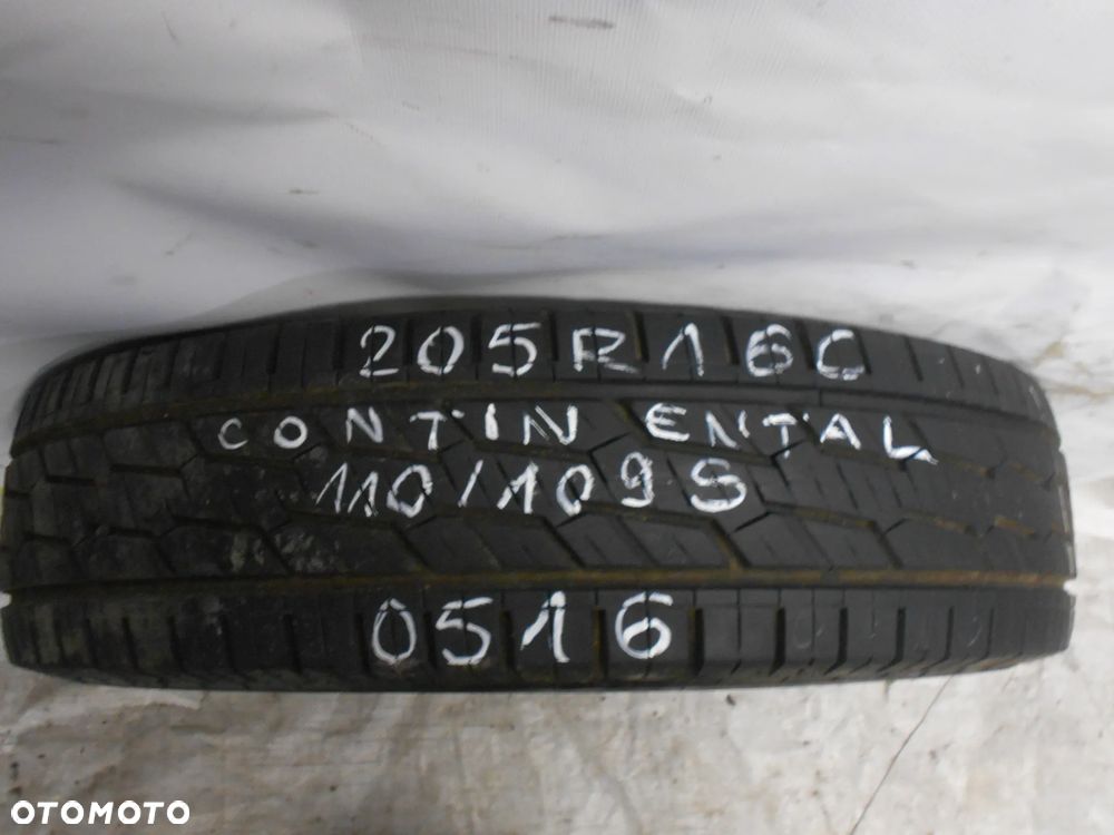 OPONA POJEDYNKA 205R16C CONTINENTAL CONTI CROSS CONTACT LX2 DOT 0516 9.8MM - 1