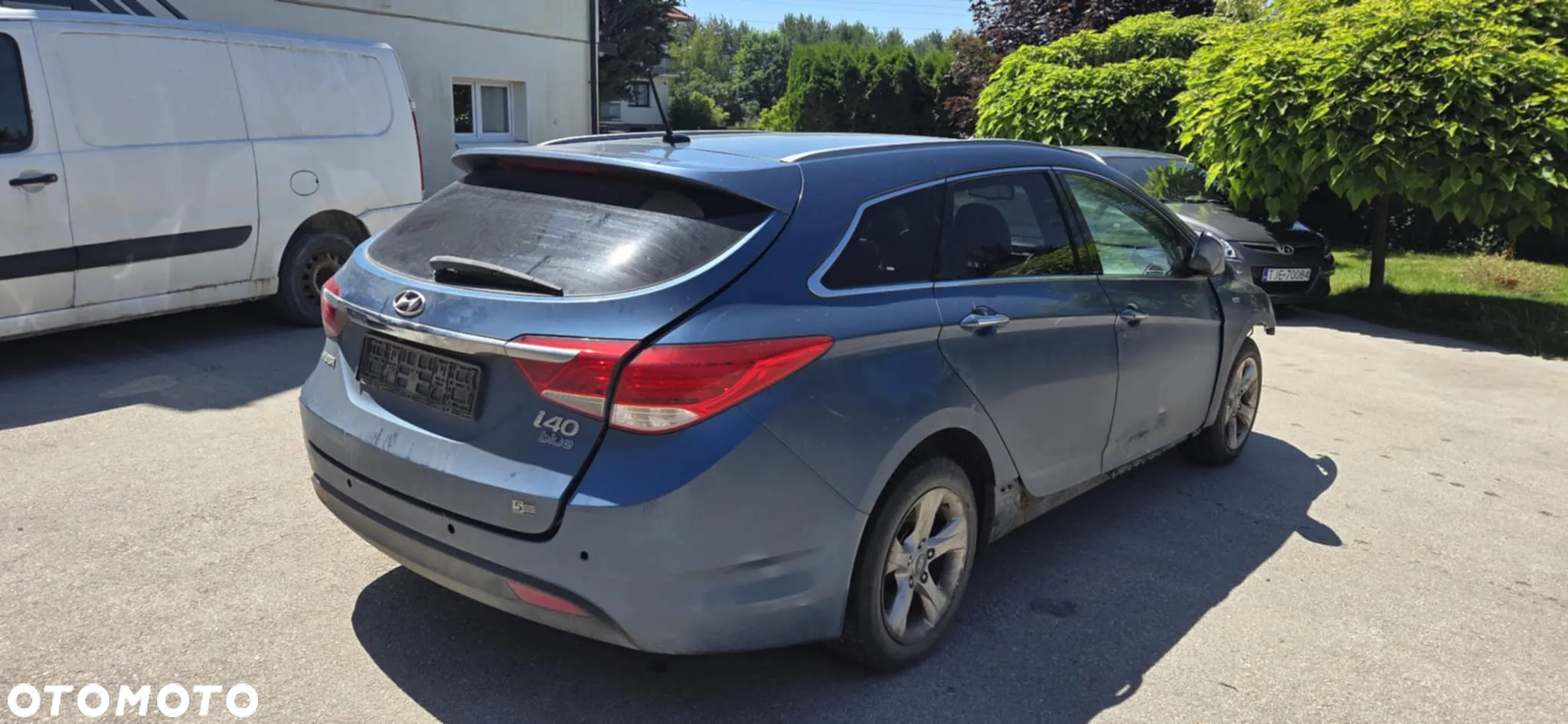 HYUNDAI I40 YU6 maska pokrywa silnika - 7