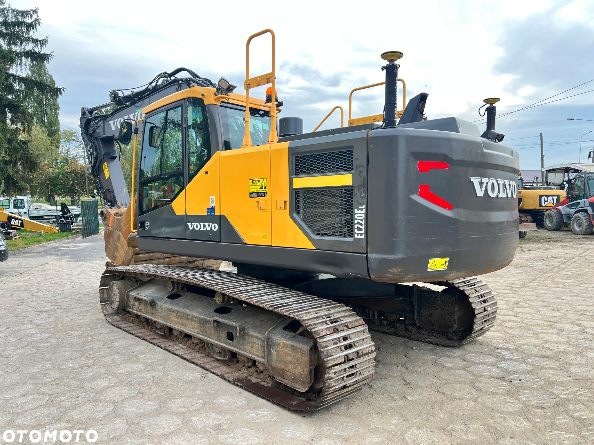 Volvo koparka gąsienicowa VOLVO EC220EL ROTOTILT 2x łyżka , system LEICA 3D, 2x szybkozłącze S70, webasto - 4