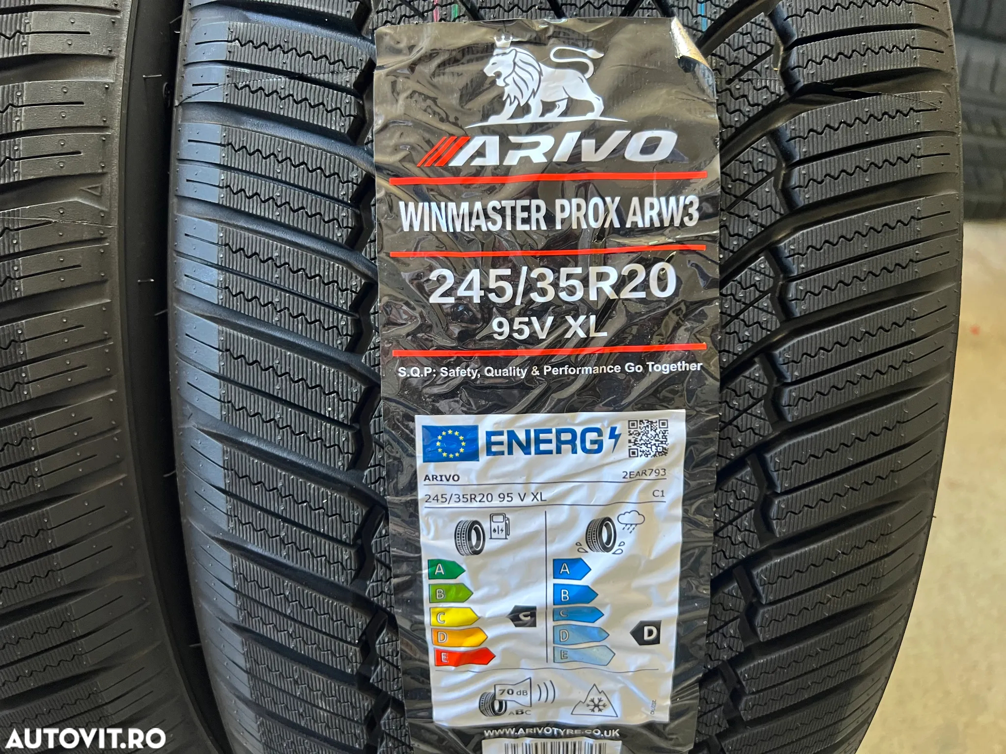 4 anvelope Iarna 245-35-20 si 275-30-20 sport BMW F10 F11 BMW G30 G31 Mercedes W212 E class cauciucuri 245-35-20 si 275-30-20 - 3