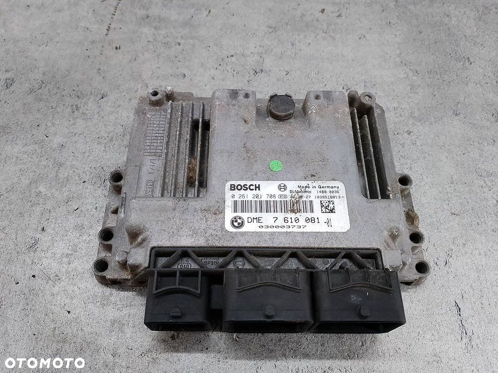 KOMPUTER, STEROWNIK MINI COOPER S ( 01-06 ) 7610081 0261201708 1.6 16V - 1