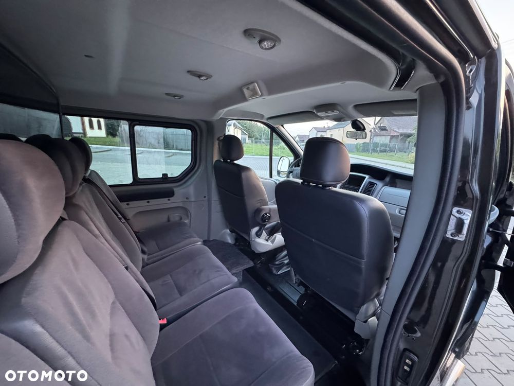 Renault TRAFIC L2H1 Long Climatronic Elektryka Tempomat Navi Dubel Kabina Brygadówka Rury Hak Pdc - 12