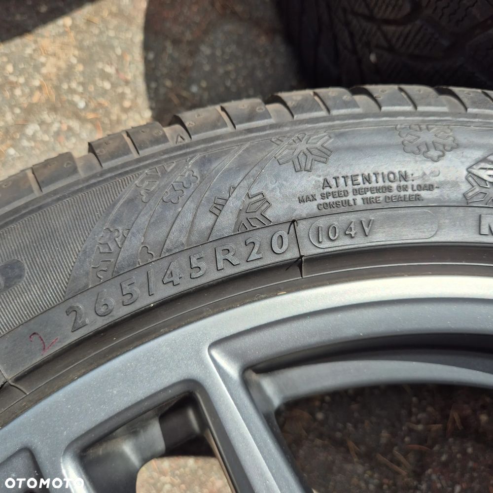 ZIMA KOŁA R20 ORYGINAŁ PORSCHE MACAN TURBO 265/45 295/40 R20 - 8