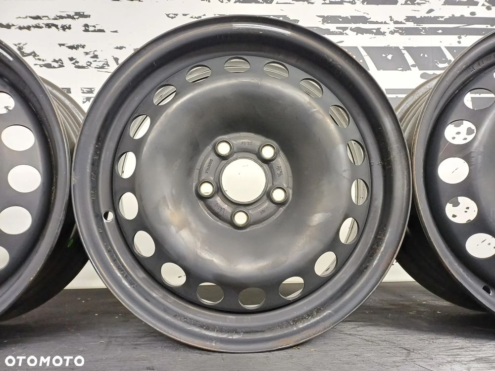 felgi stalowe 5x100 15 Volkswagen Polo VI V IV FOX S622 - 4
