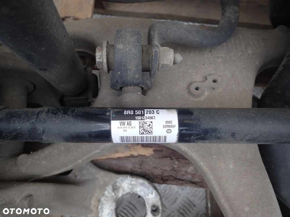 AUDI A6 A7 C7 4G LIFT  WÓZEK SANKI TYLNE  4G0505235AD - 3