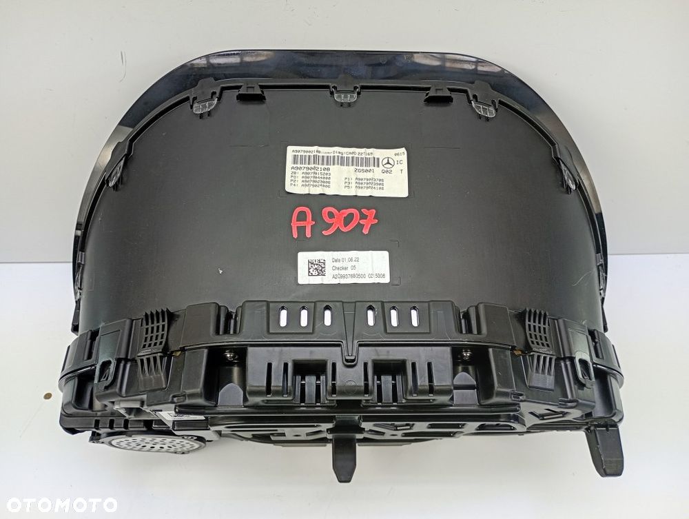 licznik zegary mercedes sprinter w907 907 2.0 cdi 2022r europa A9079002108 - 5