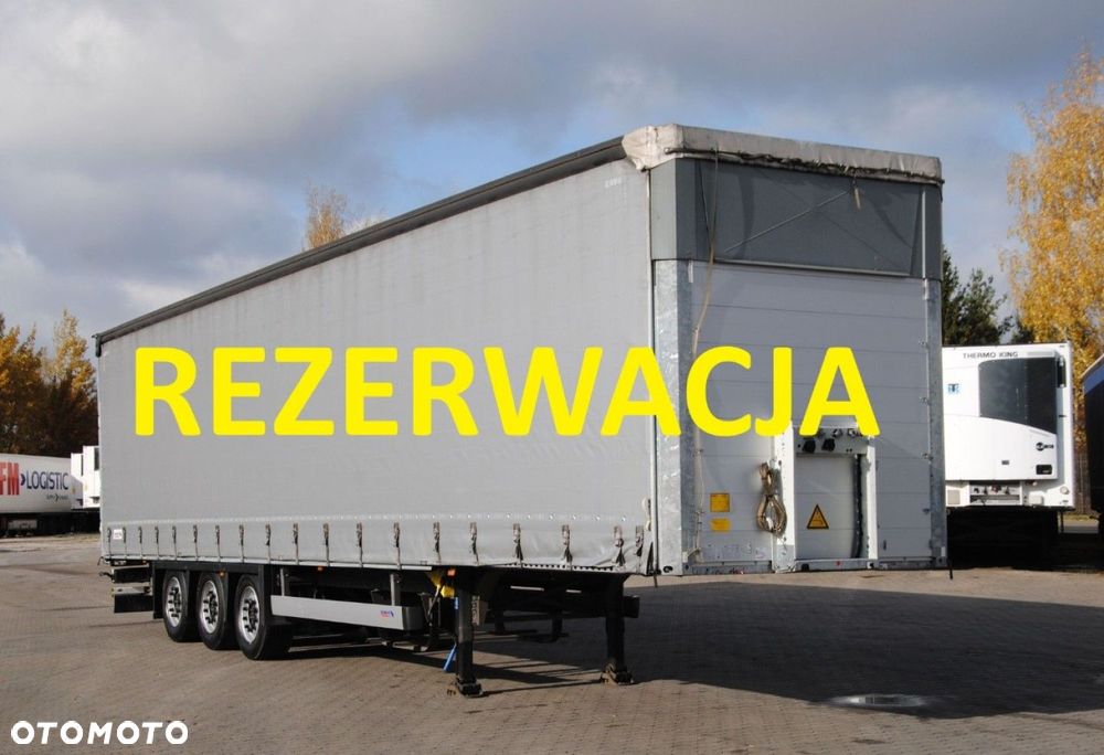 Schmitz Cargobull Varios Mega, podnoszony dach, podnoszona oś