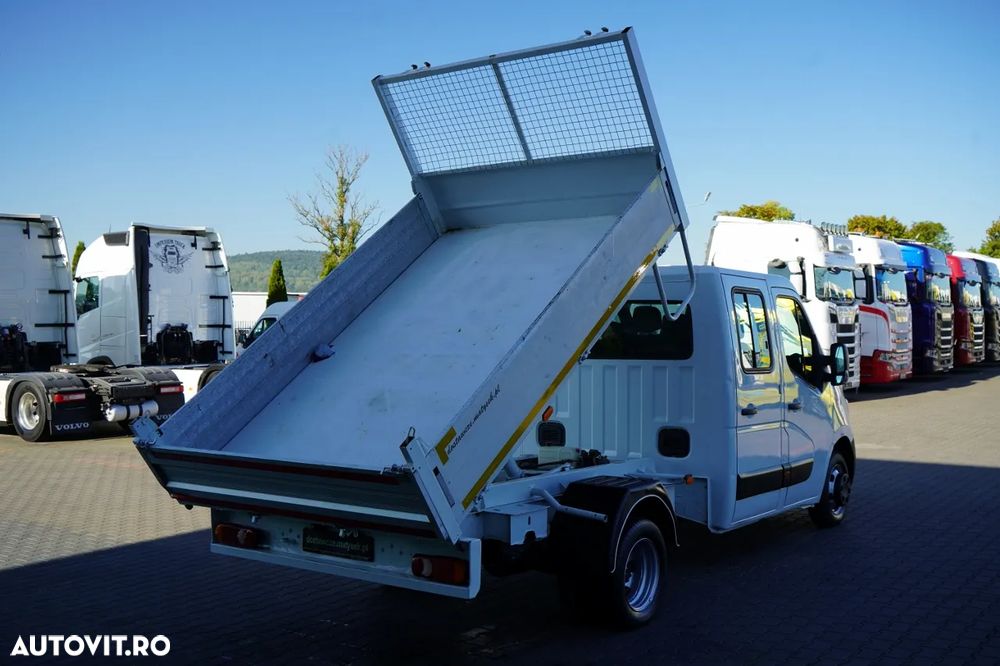 Renault MASTER / DCI 150 / BASCULATOR / CAMION CU TRACȚIE MIXĂ 7 LOCURI / MANUAL / DOUĂ RULOURI - 7