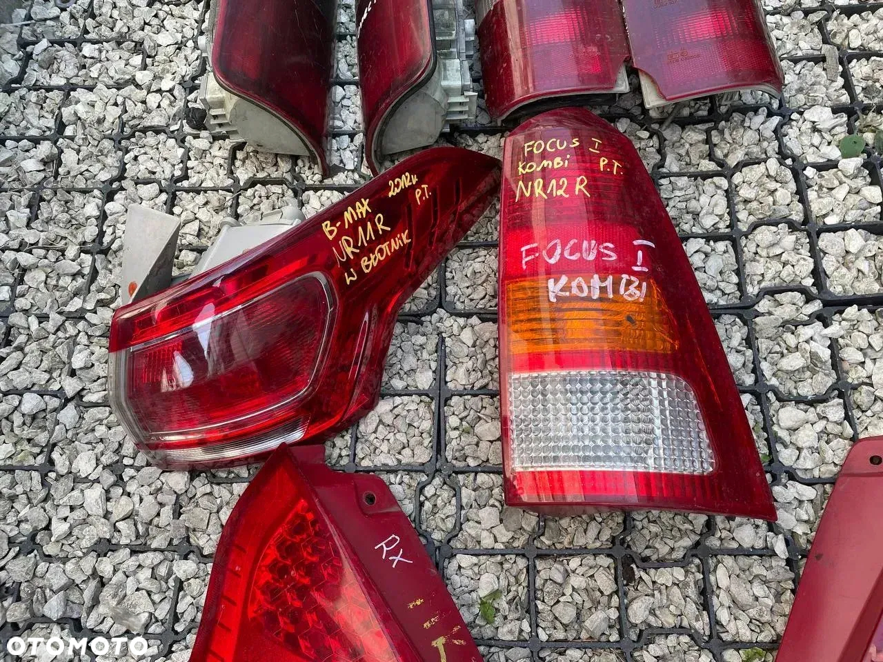 LAMPY TYŁ LEWE PRAWE FORD LAMPA PRZECIWMGIELNA ZDERZAKA - 13