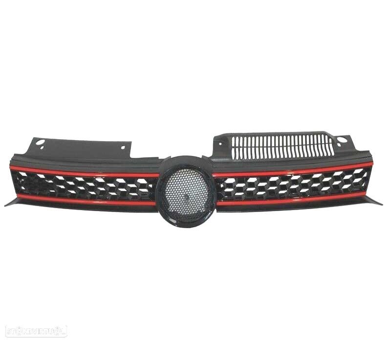 GRELHA FRONTAL VOLKSWAGEN VW GOLF 6 08-12 LOOK GTI - 4