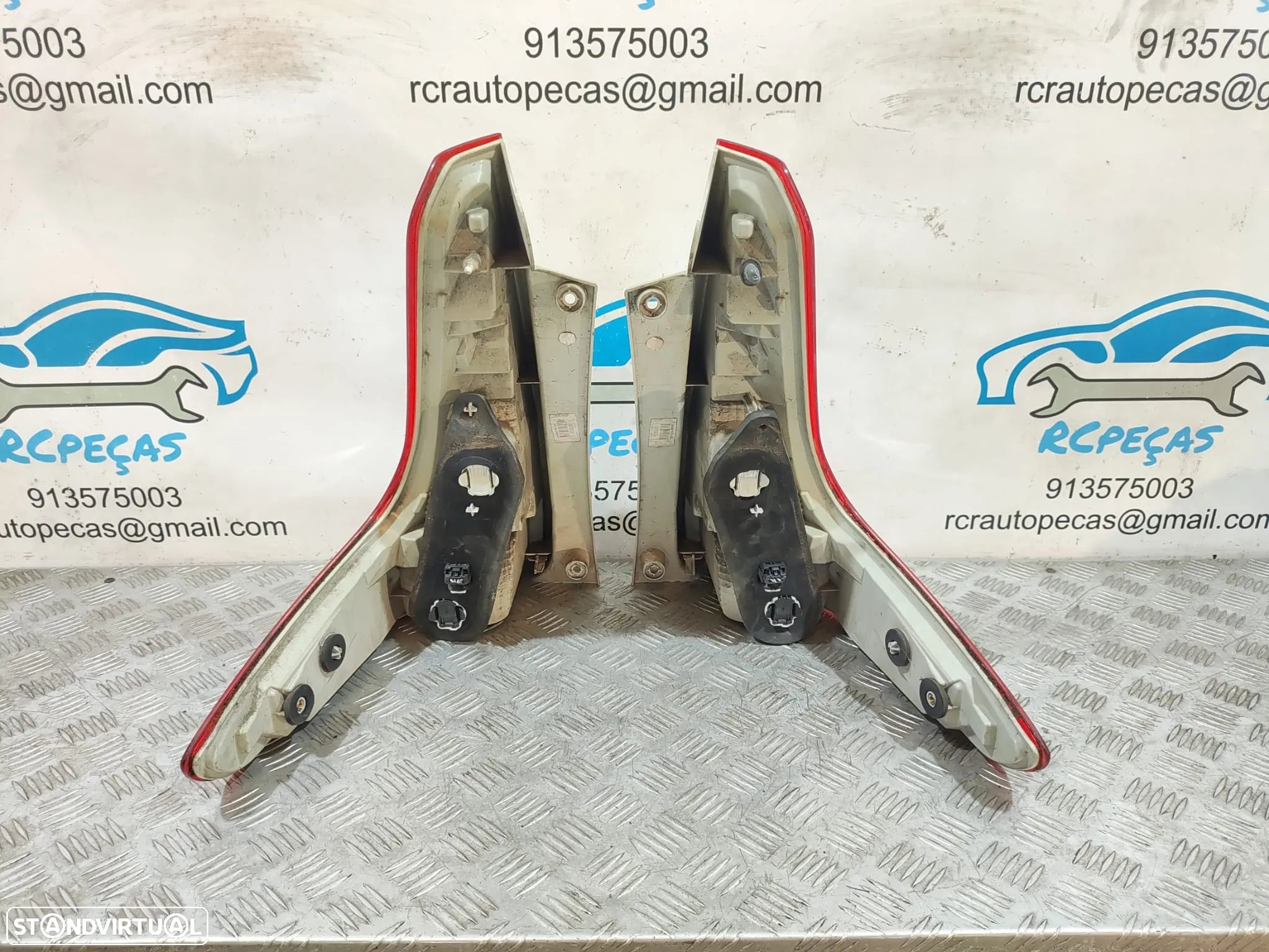 - Conjunto Farolins Originais Renault Grand Scenic 3 89089133 89089134 - 8