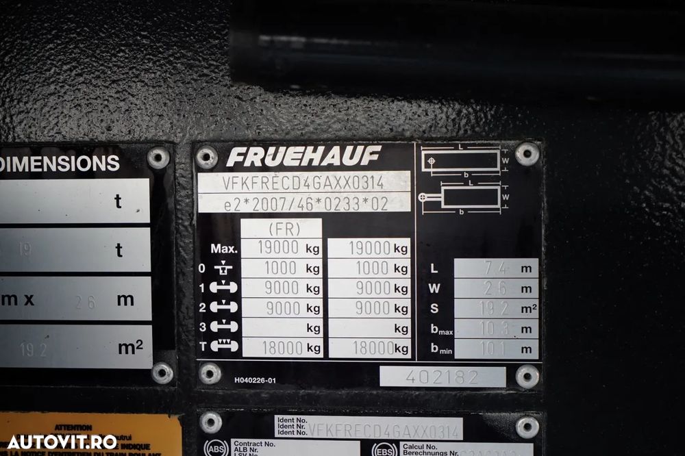 MAN TGS 18.440 / COMBINAȚIE TANDEM / ADR COMPLET / LA OX EXI EXII FL / LATERALĂ DESCHISĂ / PENTRU TRANSPORTUL EXPLOSIVILOR / - - 38
