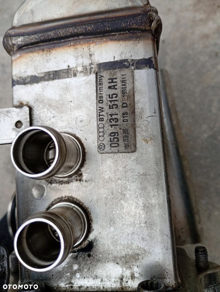 Chłodnica Rekuperacji Spalin VAG Audi A4 A5 Q7 059131515AH Oryginalny - 6
