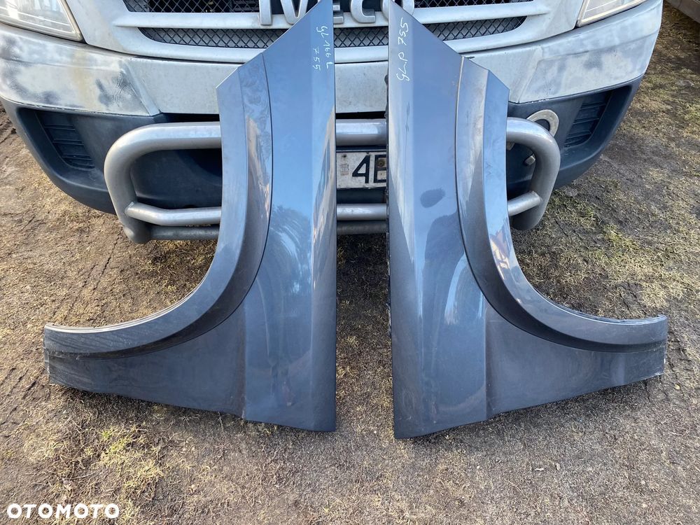 MERCEDES gl gls 166 blotnik prawy lewy kolor 755 - 1