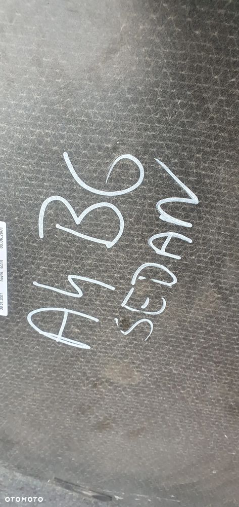 Podłoga wykładzina bagażnika Audi A4 B6 Sedan 8E5863463A - 5