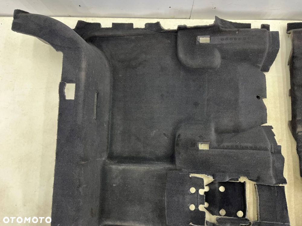 Wykładzina BMW X5 E53 99-03r. podłoga dywan mata czarna przód i tył KOMPLET - 4