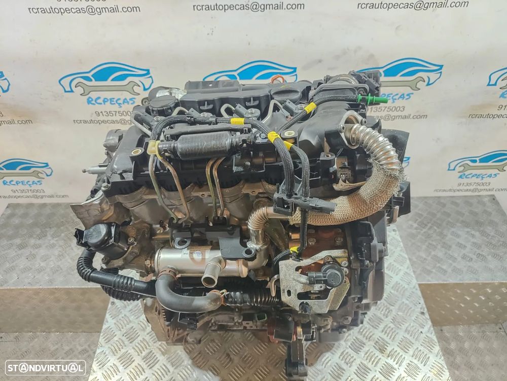 Motor Completo PSA Peugeot Citroen 9HX 9H02 9HV 1.6HDi 16v 90cv Injeção Bosch - 4