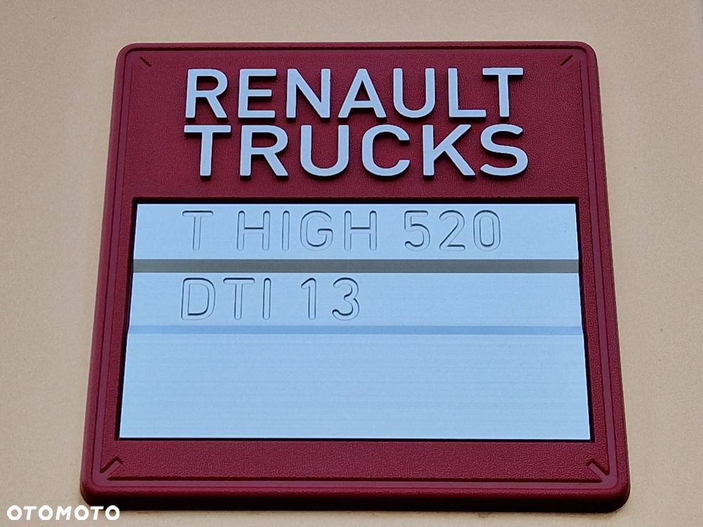 Renault T 520 / HIGH CAB / STANDARD / BOGATA WERSJA / IDEAŁ / POLSKI SALON - 13