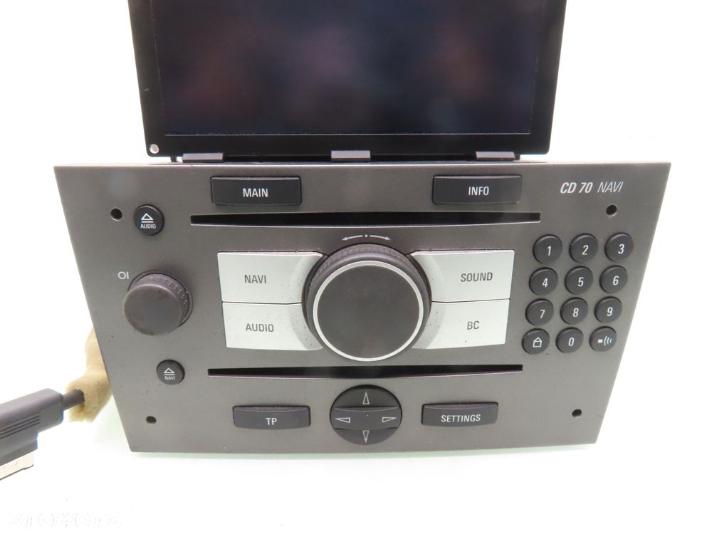 RADIO CD70 NAVI OPEL VECTRA C 13188477 24461297 - 7