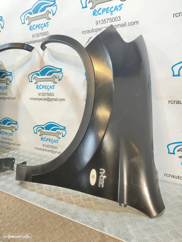 FRENTE COMPLETA NISSAN QASHQAI I 1 MK1 J10 FACELIFT FASE 2 CAPOT PARACHOQUES GUARDA-LAMAS OTICAS RADIADOR VENTILADOR FRENTE FIBRA ABAS REFORÇO - 20