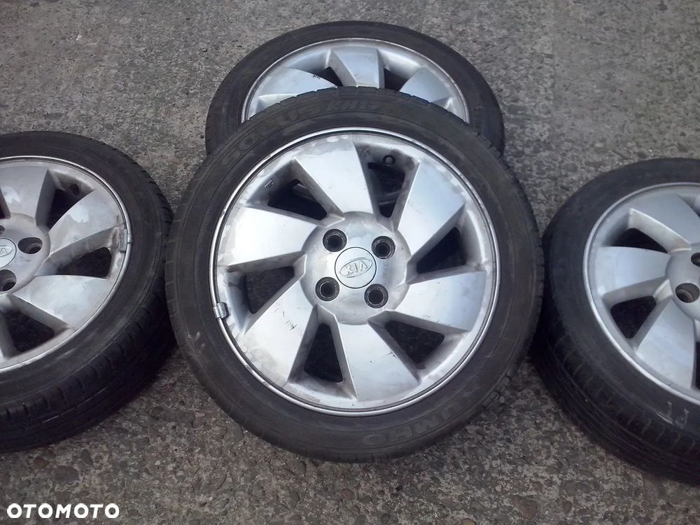 15” - ALU felgi - 4x100 r15 cali - KIA Picanto - Aluminiowe : Toyota Aygo Yaris Corolla Kia Suzuki Swift Hyundai i20 , i10 - stan: BDB + GWARANCJA !! + możliwy  MONTAŻ !! - 1