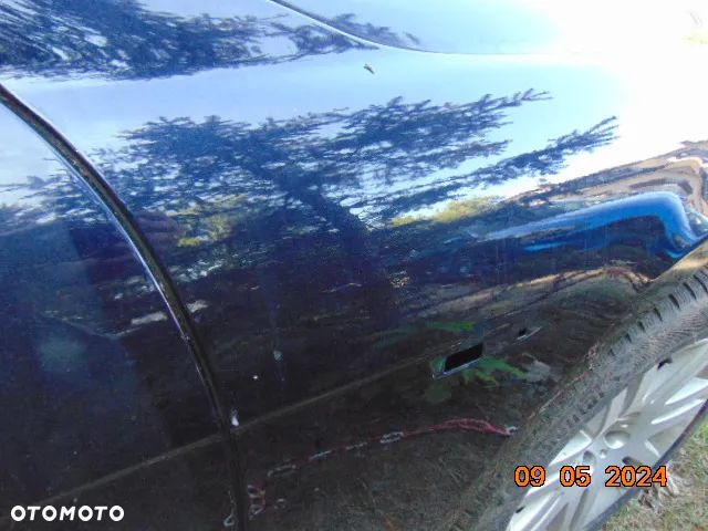 BMW 7 E65 przed LIFT prawa strona BŁOTNIK PRAWY w kolor 317 orientblau metallic - 4