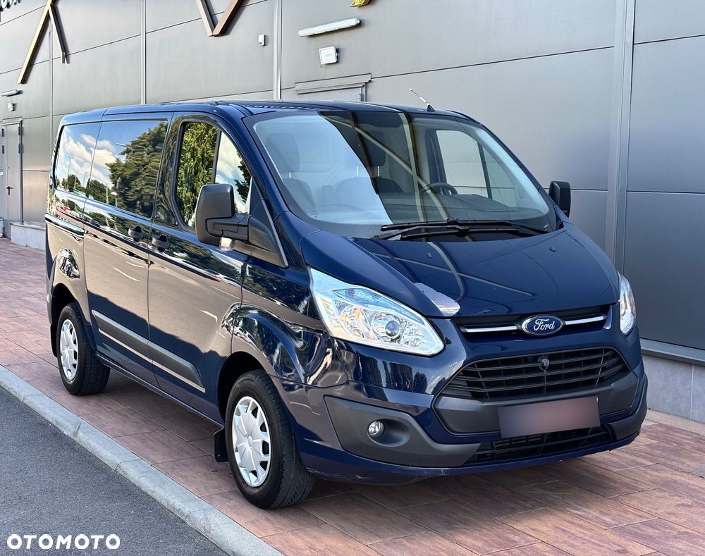 Ford Transit Custom L1H1 Klima Hak I Właściciel Serwis do końca Bezwypadkowy - 2