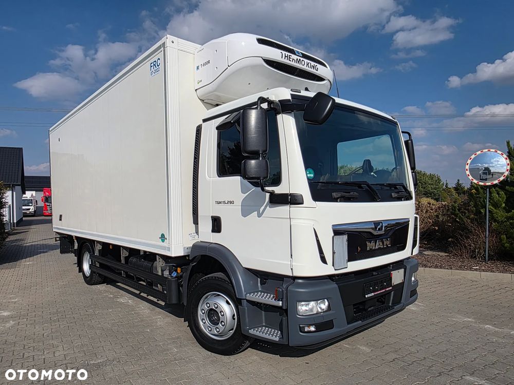 MAN TGM 15.290 CHŁODNIA 15 EUROPALET Z DE 15 TON DMC STAN BARDZO DOBRY !! - 1