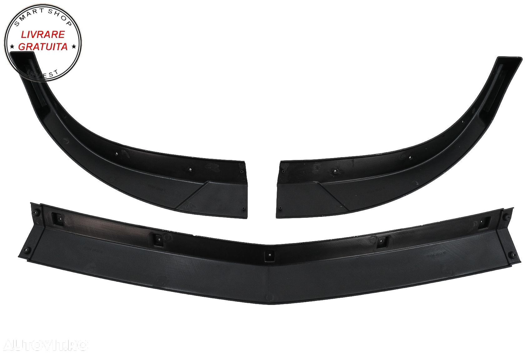 Prelungire Bara Fata Mercedes C-Class W204 S204 C204 Sport Line (2011-2014) Negru - livrare gratuita - 7