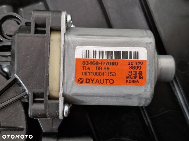 hyundai tucson iii podnośnik mechanizm szyby prawy tył tylny 2 pin 83460-d7000 - 4