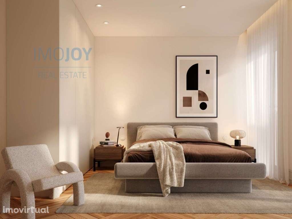 Apartamento T2+1 com Varanda e Estacionamento em Cedofeita - Grande imagem: 3/11