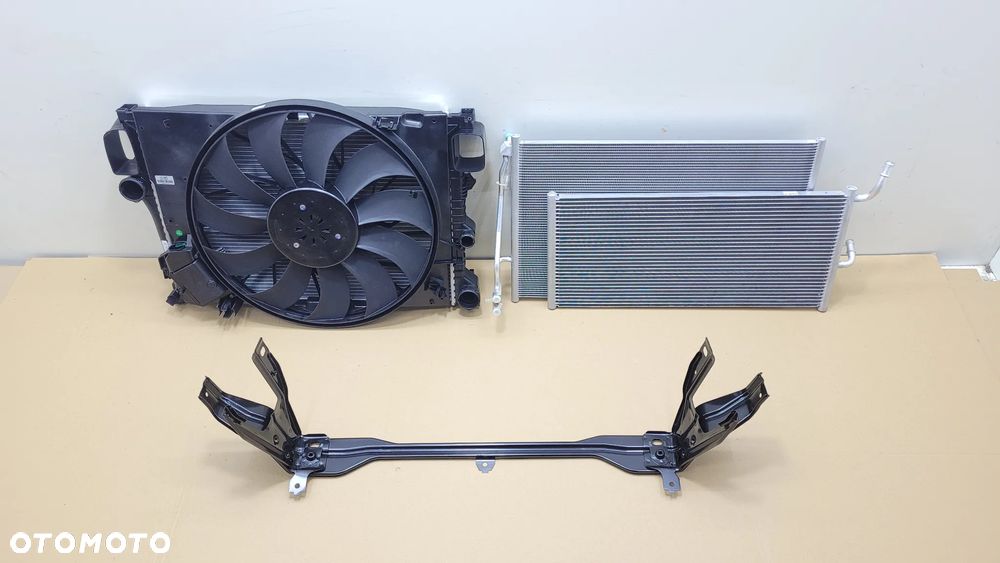 MERCEDES S-KLASA W221 CL W216 4.7 5.5 CHŁODNICA WODY KLIMATYZACJI WENTYLATOR 850 WAT NOWE - 2