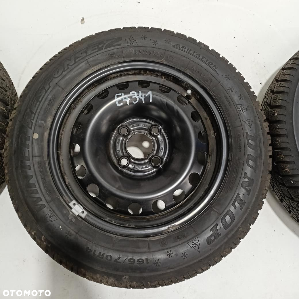 KOŁA 4x100 14 VW UP CITIGO DUNLOP 8mm (E4341) - 5