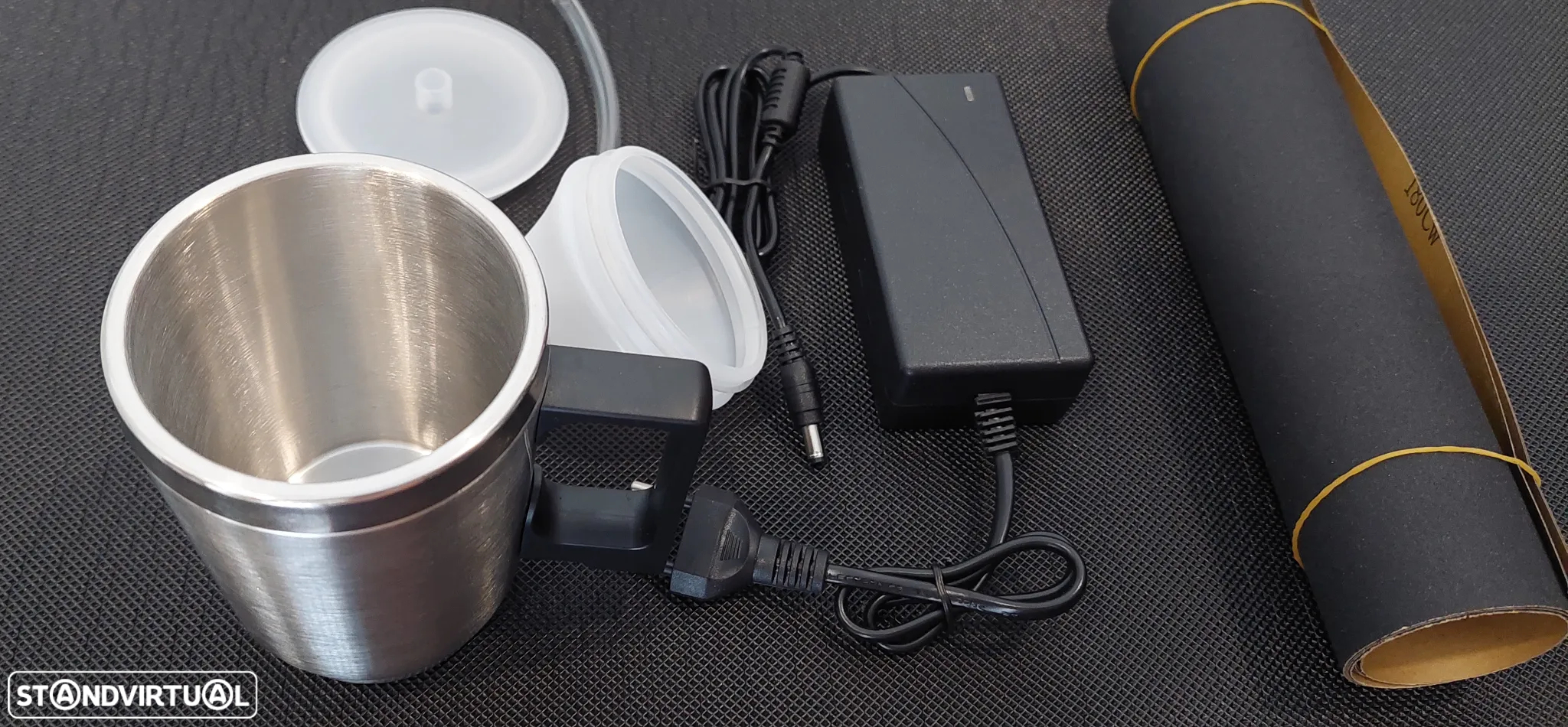 Copo polimento farois vapor polimeraçao + fonte alimentação - 3