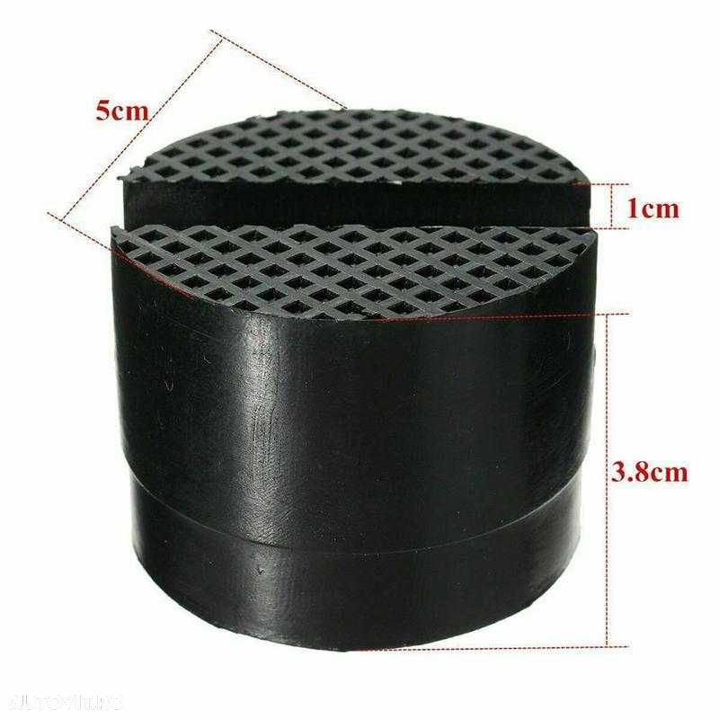 Suport Adaptor Tampon Cric Prag Audi Volkswagen Cauciuc Punct Ridicare - 4