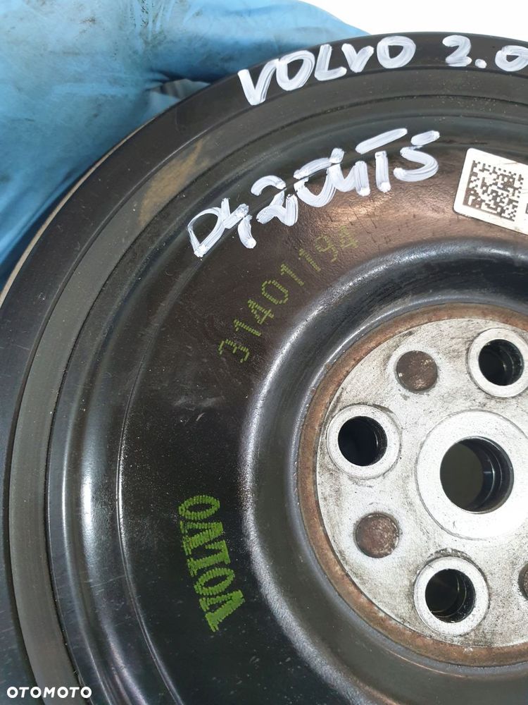 koło pasowe 31401194 volvo s80 v60 v70 2.0 d4204t5 - 3