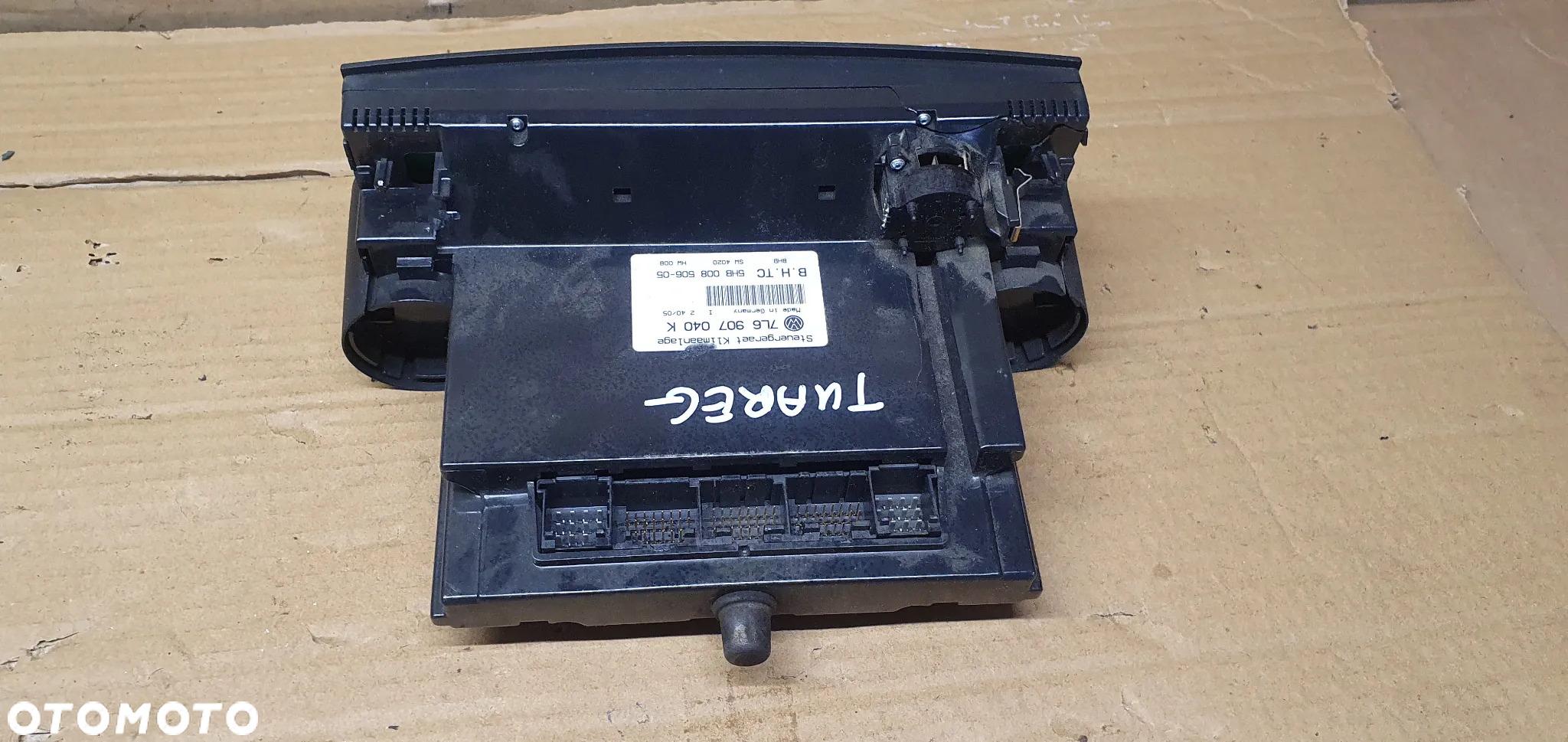 Panel nawiewu klimatyzacji klimy VW Touareg 7L6907040K - 3