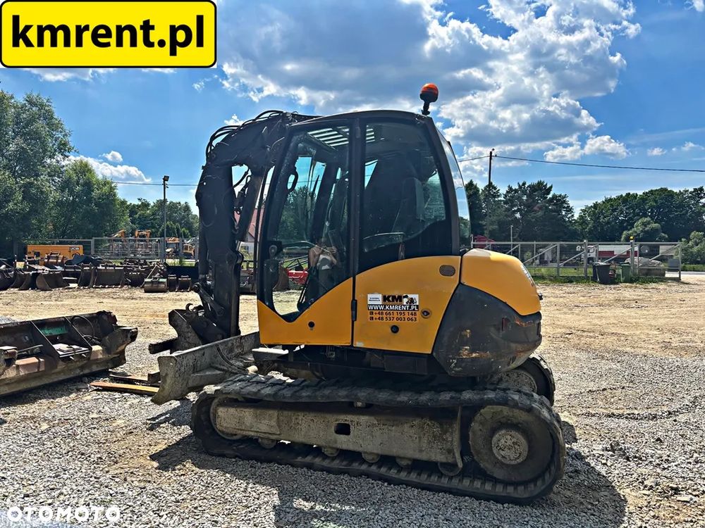 Mecalac 8 MCR MINI-KOPARKA 2012R. | MECALAC 6 MCR, JCB 8065 8080 8085 85 Z VOLVO ECR 88, CAT 308, 307 , BOBCAT 80 KOMATSU PC 88 - 11
