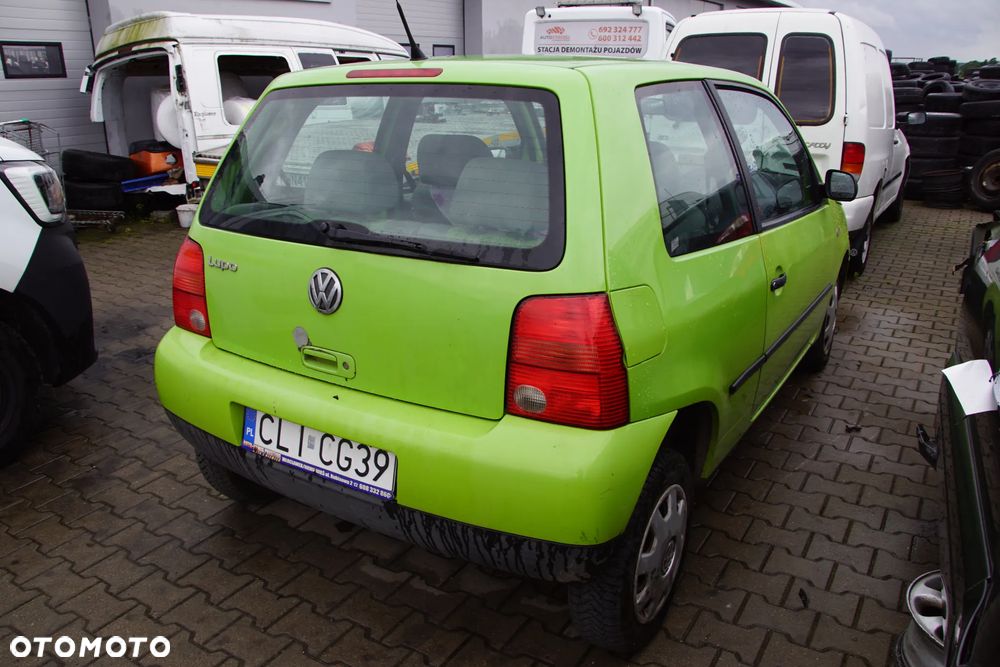 Auto na części - Volkswagen Lupo 1.0 MPI 50 KM ALL DKG LR6A 1998R Silnik Skrzynia Drzwi Maska Błotnik Zderzak Klapa Lampa Lusterko Klamka Szyba Deska Kokpit Sterownik Moduł Czujnik Licznik Panel Kierownica - 5
