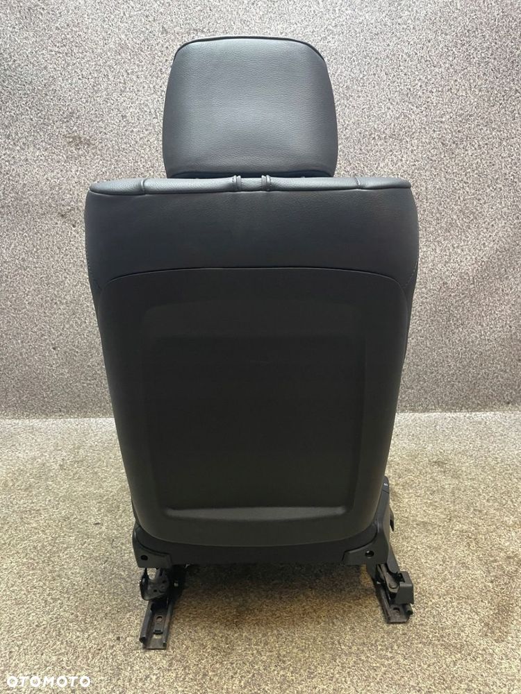 Fotel prawy przod przedni pasazera skorzany skora czarna BMW X3 E83 ORG BDB - 8